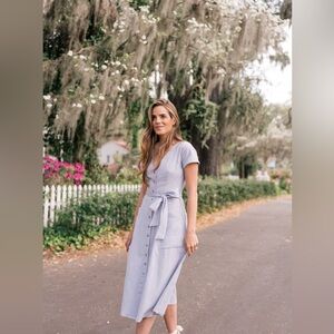 Gal Meets Glam Vanessa Dress Size 8 Lavender